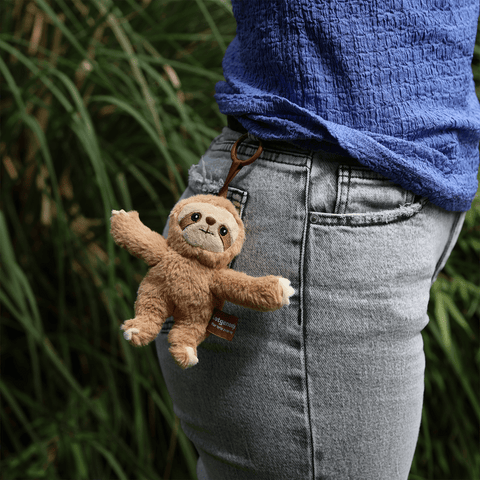 Reisebegleiter Taschenanhänger Faultier